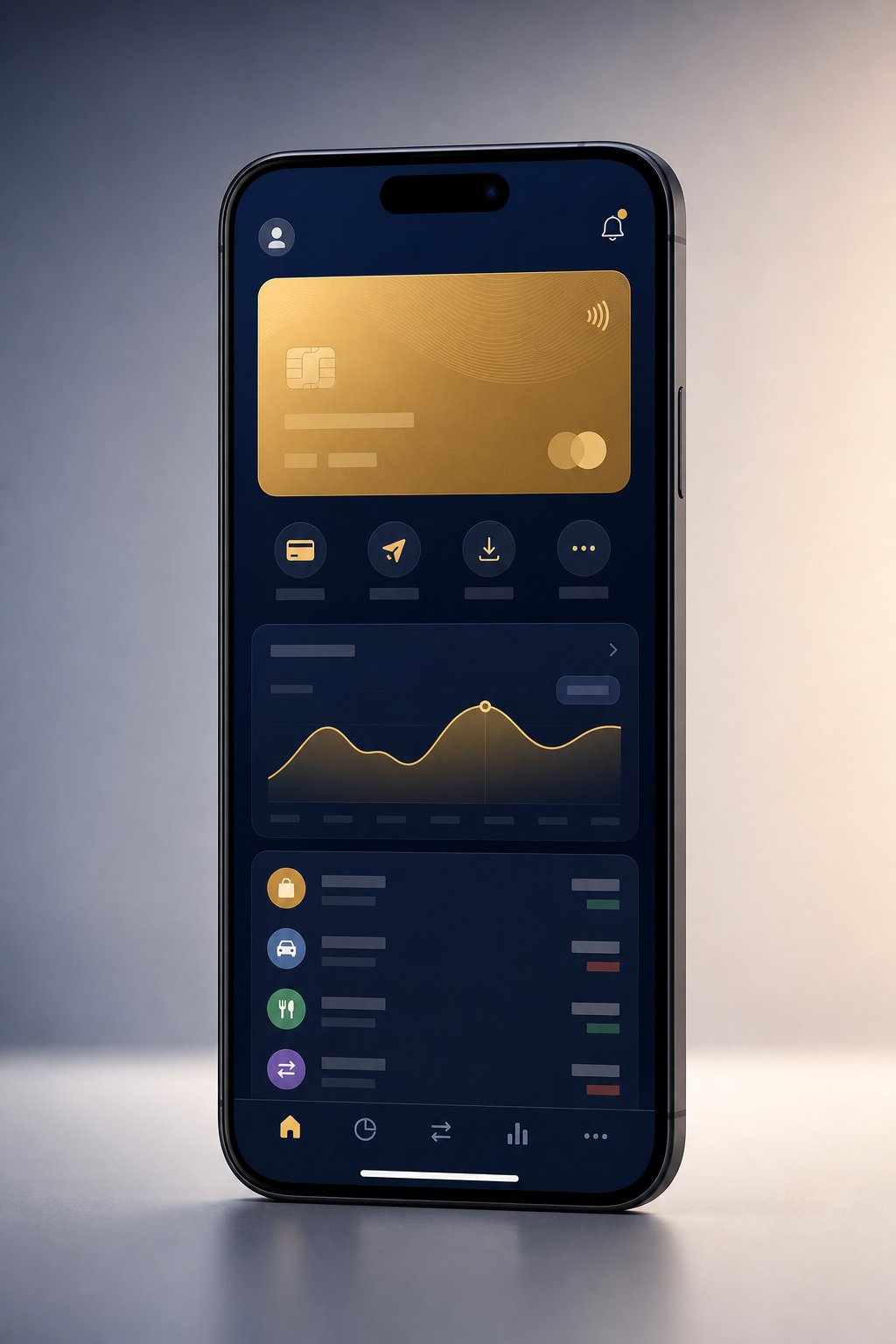 FinTech Mobile App mobile project screenshot